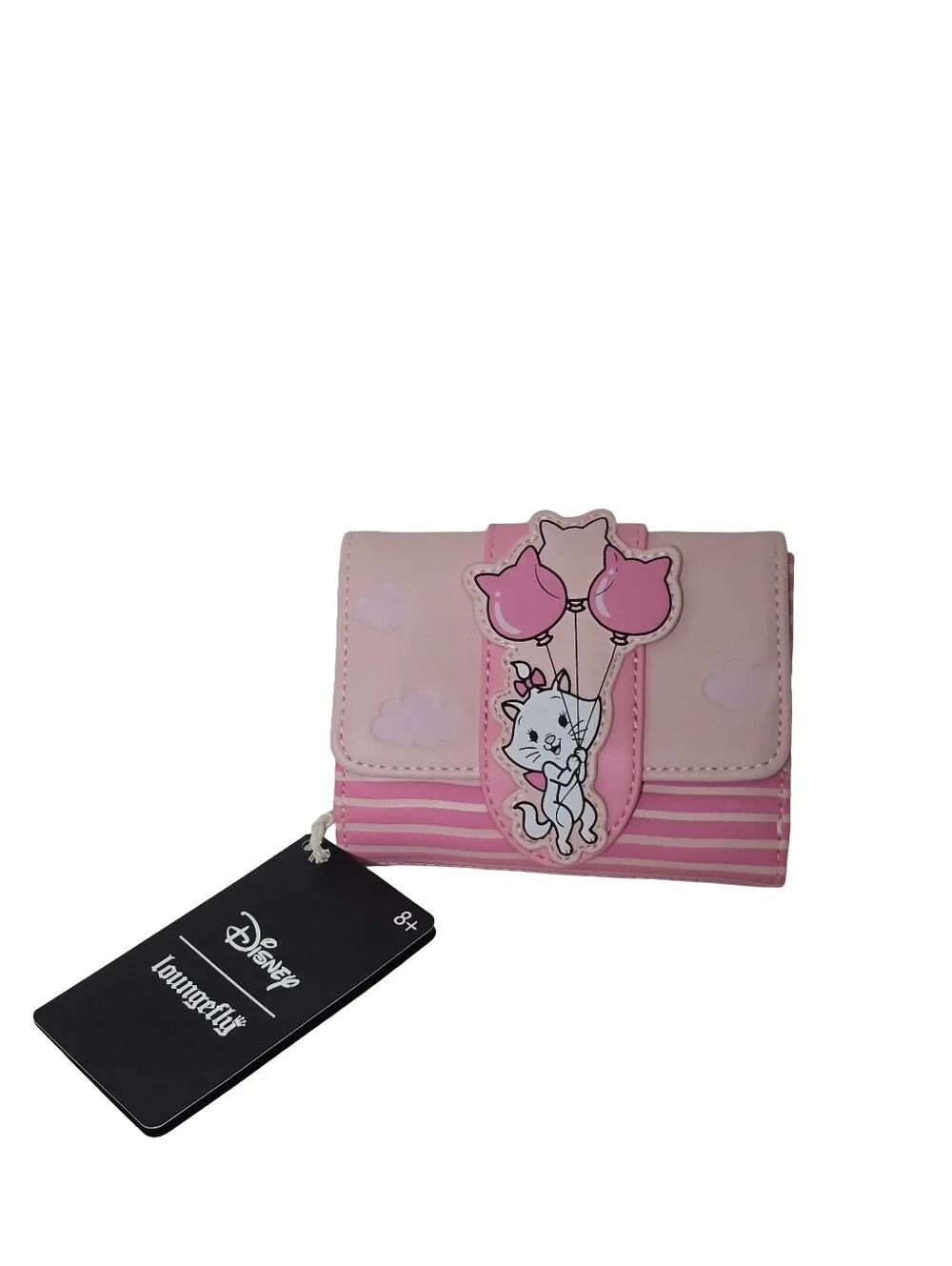 Loungefly Disney Aristocats Marie Balloons Paris Wallet BoxLunch Exclusive Nwt